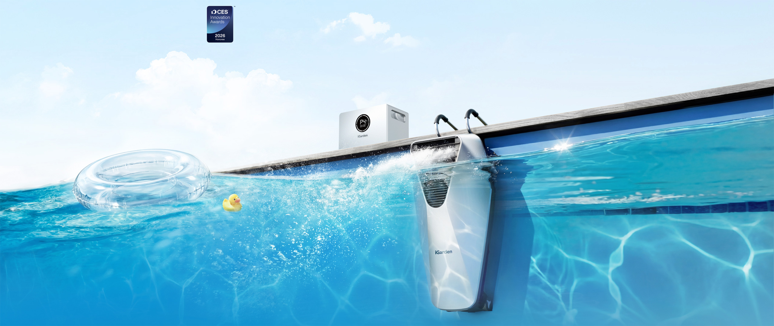 iGarden Swim Jet X Series portable pool swim jet machine for family fun