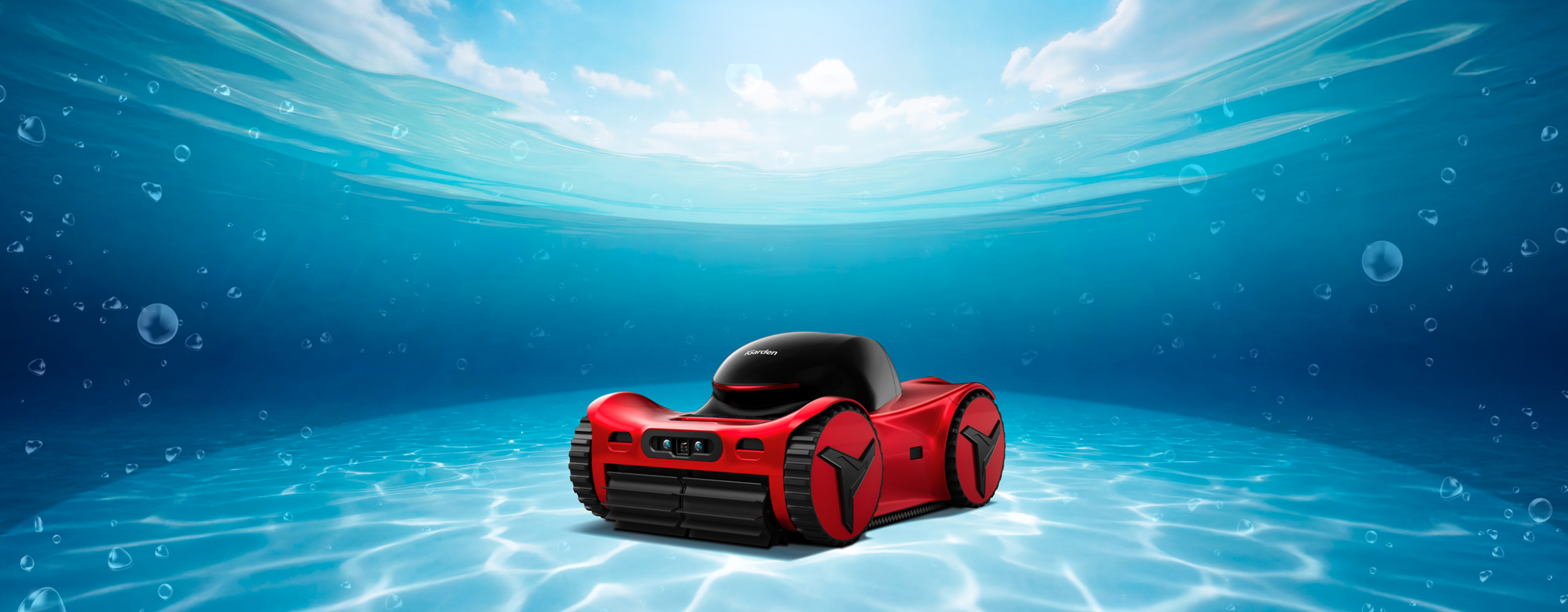 iGarden Pool Cleaner M1 Pro Max flagship cordless robotic vacuum underwater