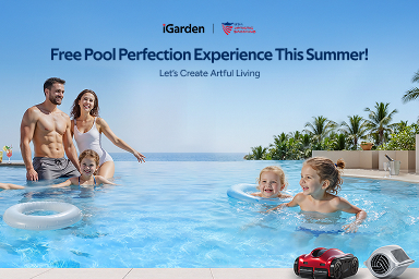 Experience Pool Perfection at Home -- Free Trials of iGarden's High-Tech Pool Innovations Now Available in California
