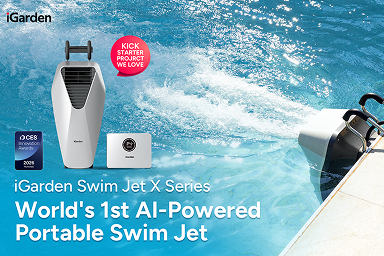 Igarden Launches the Ces 2026 Honoree Swim Jet X Series: The World’s First Wireless Swim Jet Starting at $799