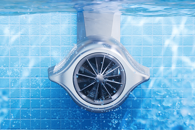 iGarden Swim Jet P230 front view in underground pool