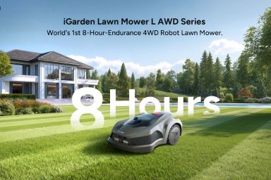 iGarden Lauches the L AWD Series: The World's First 8-Hour-Endurance 4WD Robotic Mower