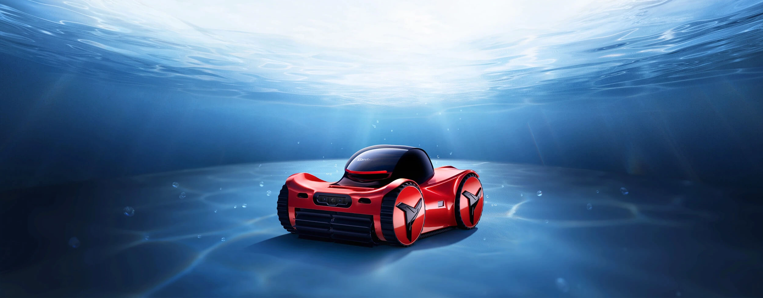 iGarden Pool Cleaner M1 AI Series flagship cordless robotic vacuum underwater