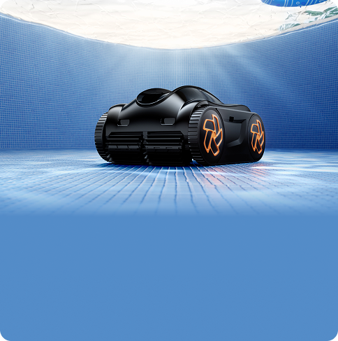Robot aspirador inalámbrico iGarden Pool Cleaner Serie K para un mantenimiento sostenible de la piscina