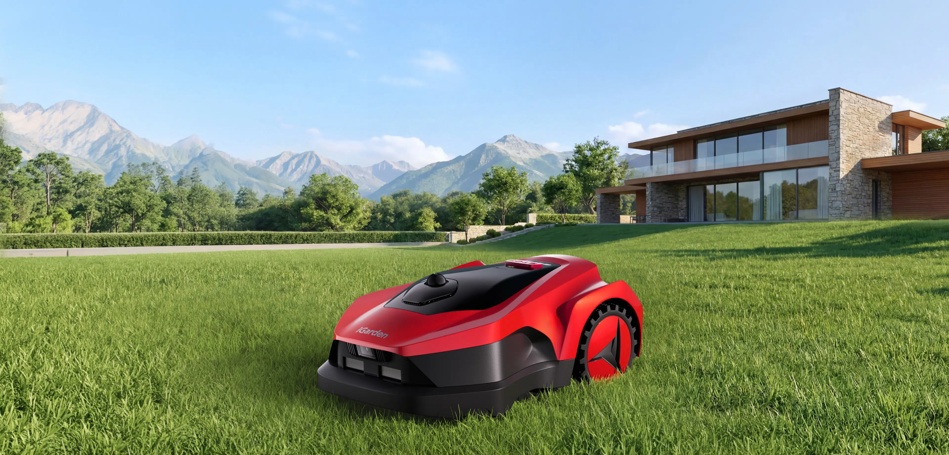iGarden Intelligent Lawn Mowing Robot L AWD Series